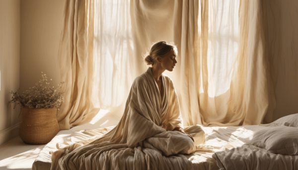 Adoptez le peignoir gaze de coton pour des matinées cocooning