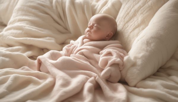 Confort exceptionnel avec un peignoir en gaze de coton pour bébé