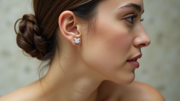 Élégance et confort avec les boucles d'oreilles clip femme