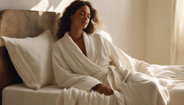 Osez le peignoir en gaze de coton pour un confort inégalé